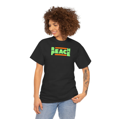 REACH PEACE Unisex Heavy Cotton Tee