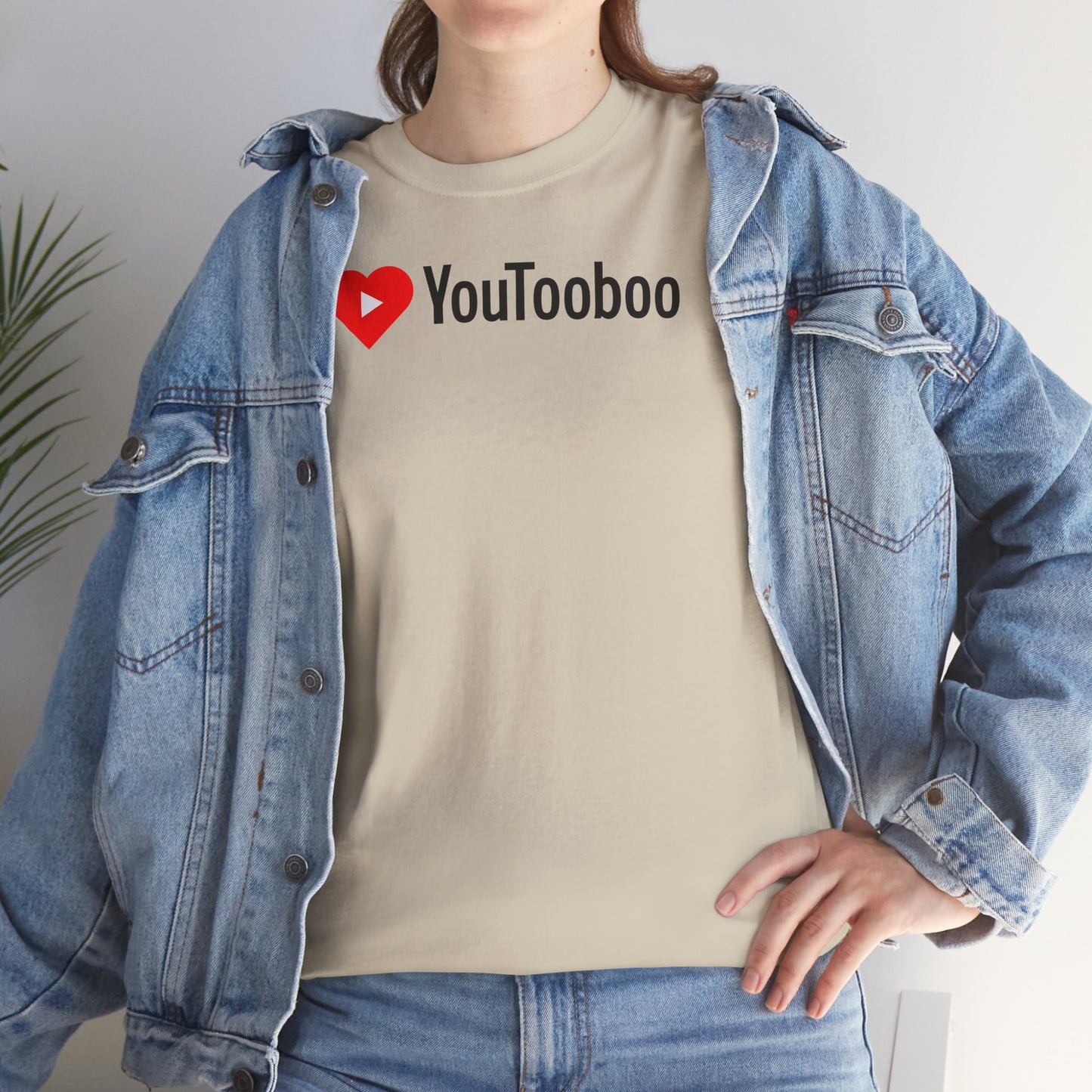 HEART Youtooboo Unisex Heavy Cotton Tee