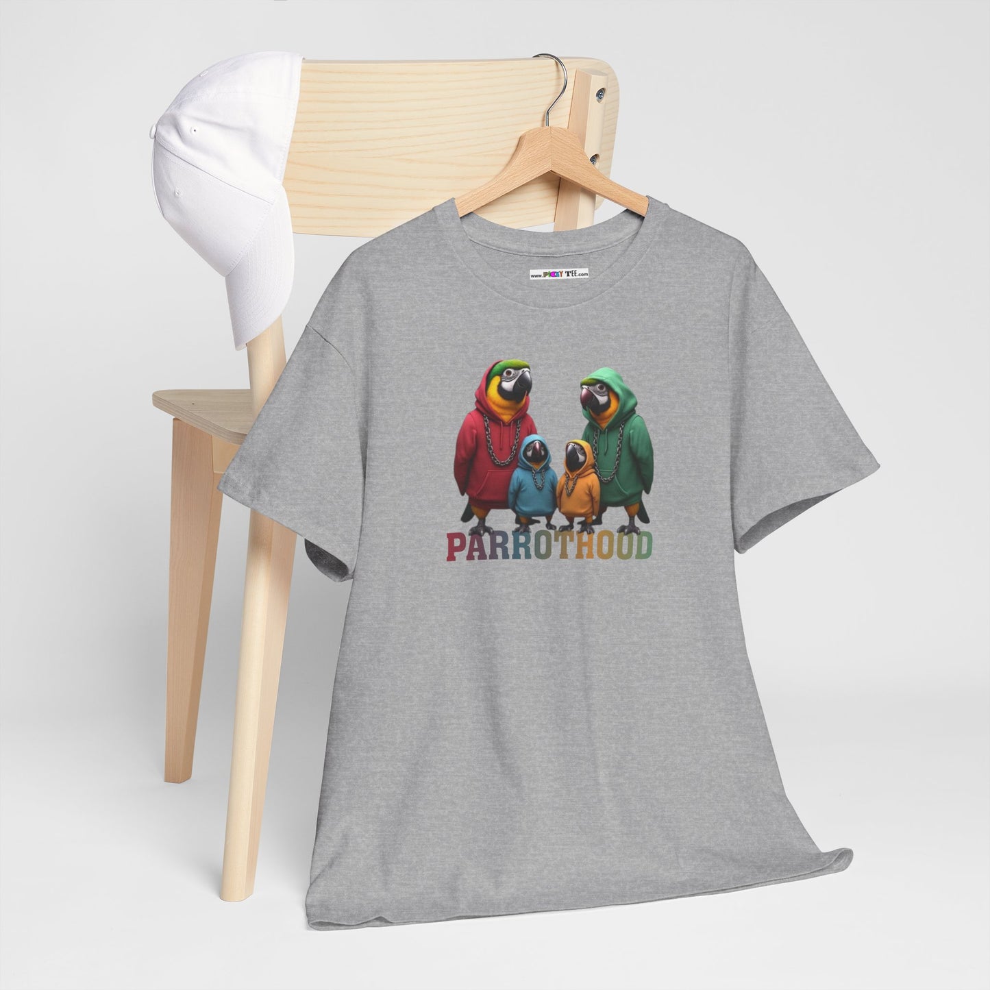 PARROTHOOD Unisex Heavy Cotton Tee