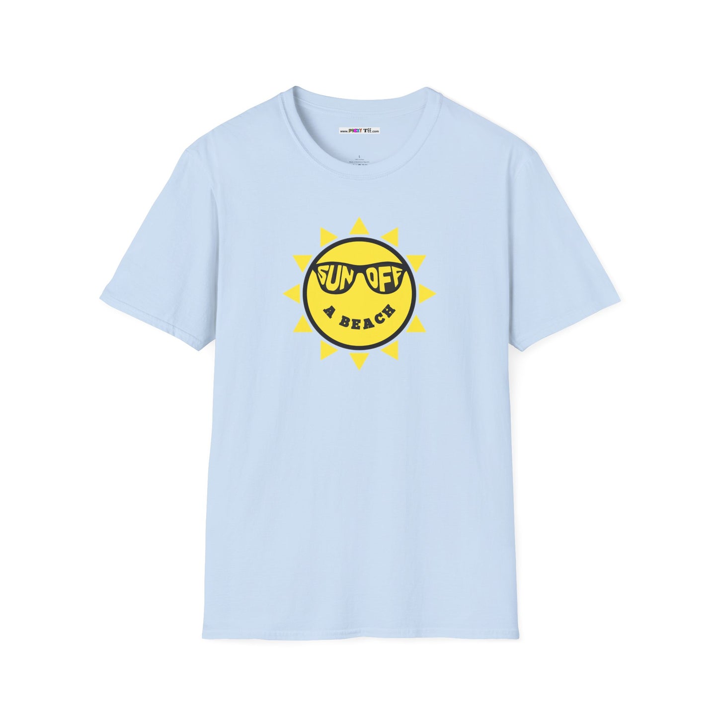 SUN OFF A BEACH Unisex Softstyle 100% Cotton T-Shirt