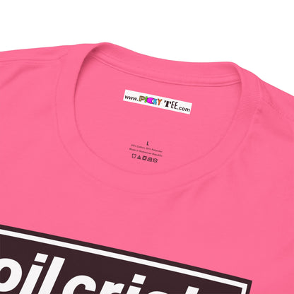 oil crisis/Foil THE crisis Unisex Heavy Cotton Tee