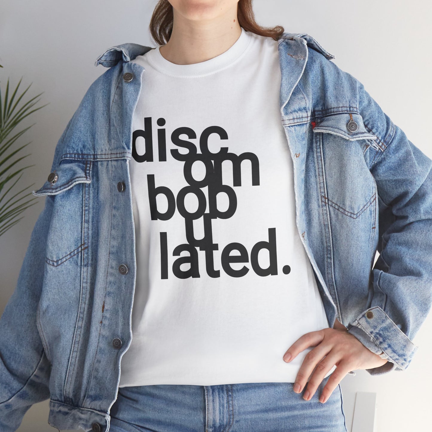 disc om bob u lated. Unisex Heavy Cotton Tee