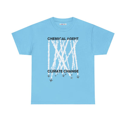 CHEMICAL AGENT/CLIMATE CHANGE Unisex Heavy Cotton Tee
