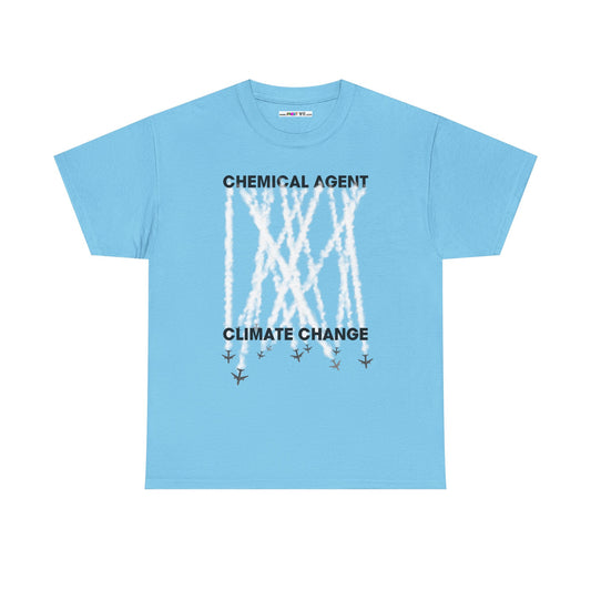 CHEMICAL AGENT/CLIMATE CHANGE Unisex Heavy Cotton Tee