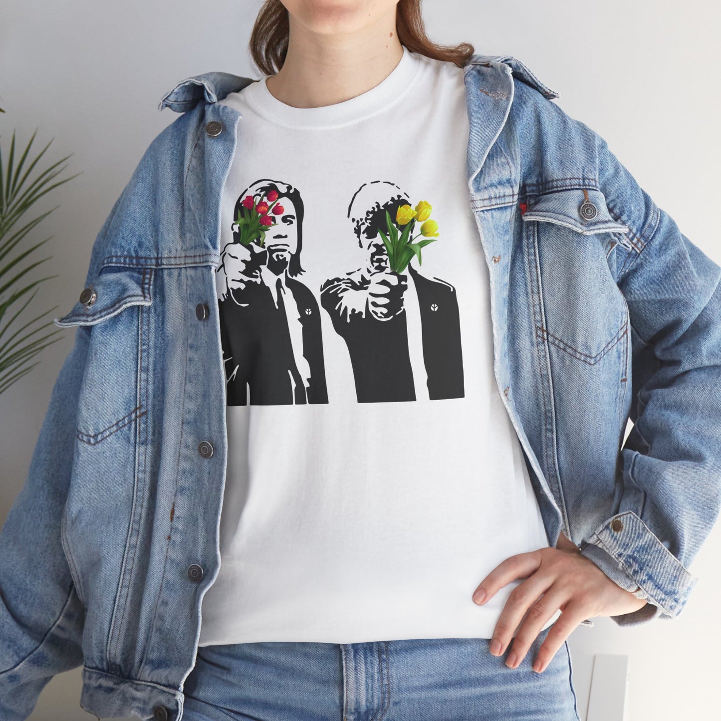 PEACE ROYALE Unisex Heavy Cotton Tee