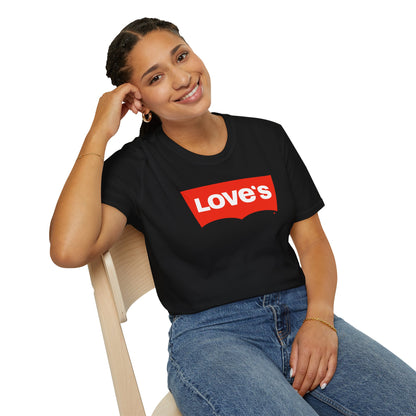 LOVE'S Unisex Softstyle 100% Cotton T-Shirt