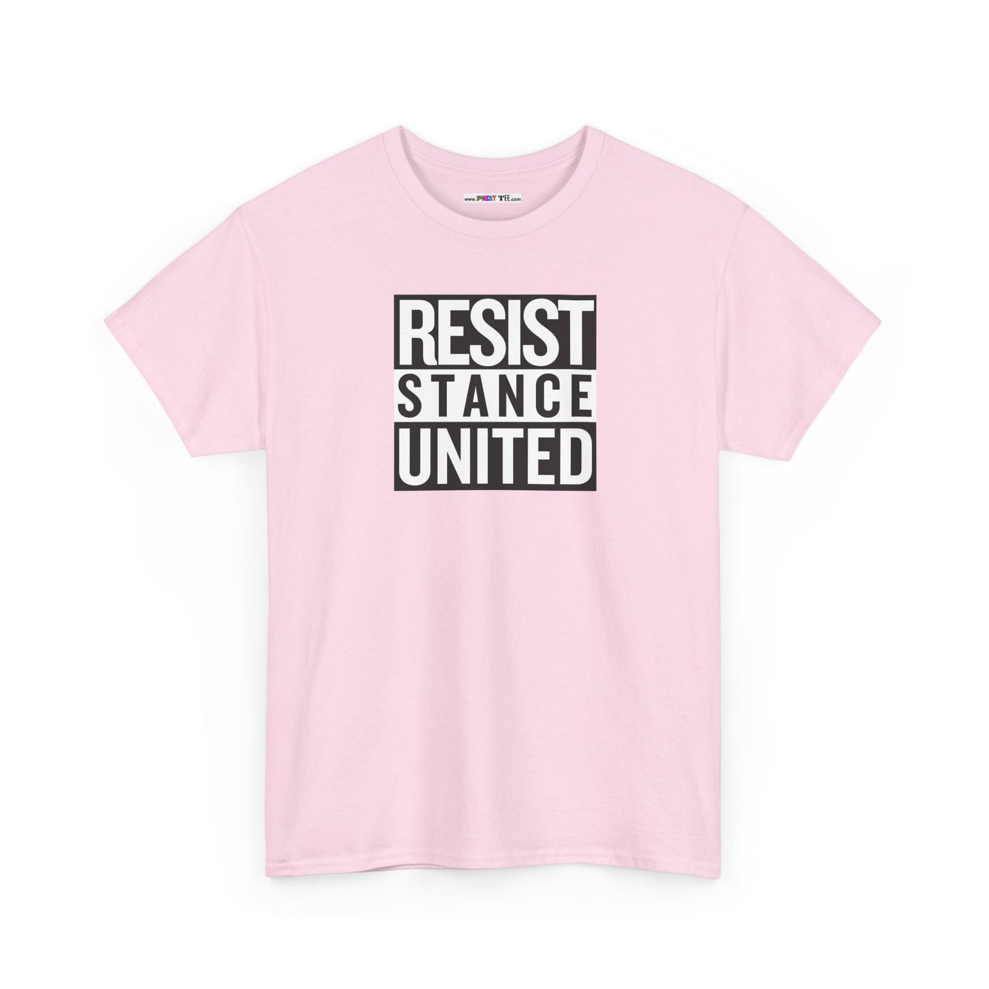 RESIST STANCE UNITED Unisex Heavy Cotton Tee
