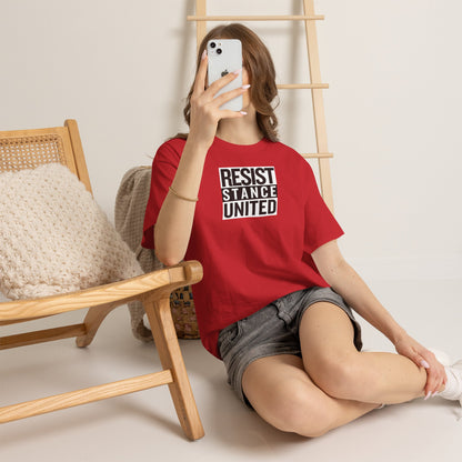 RESIST STANCE UNITED Unisex Heavy Cotton Tee