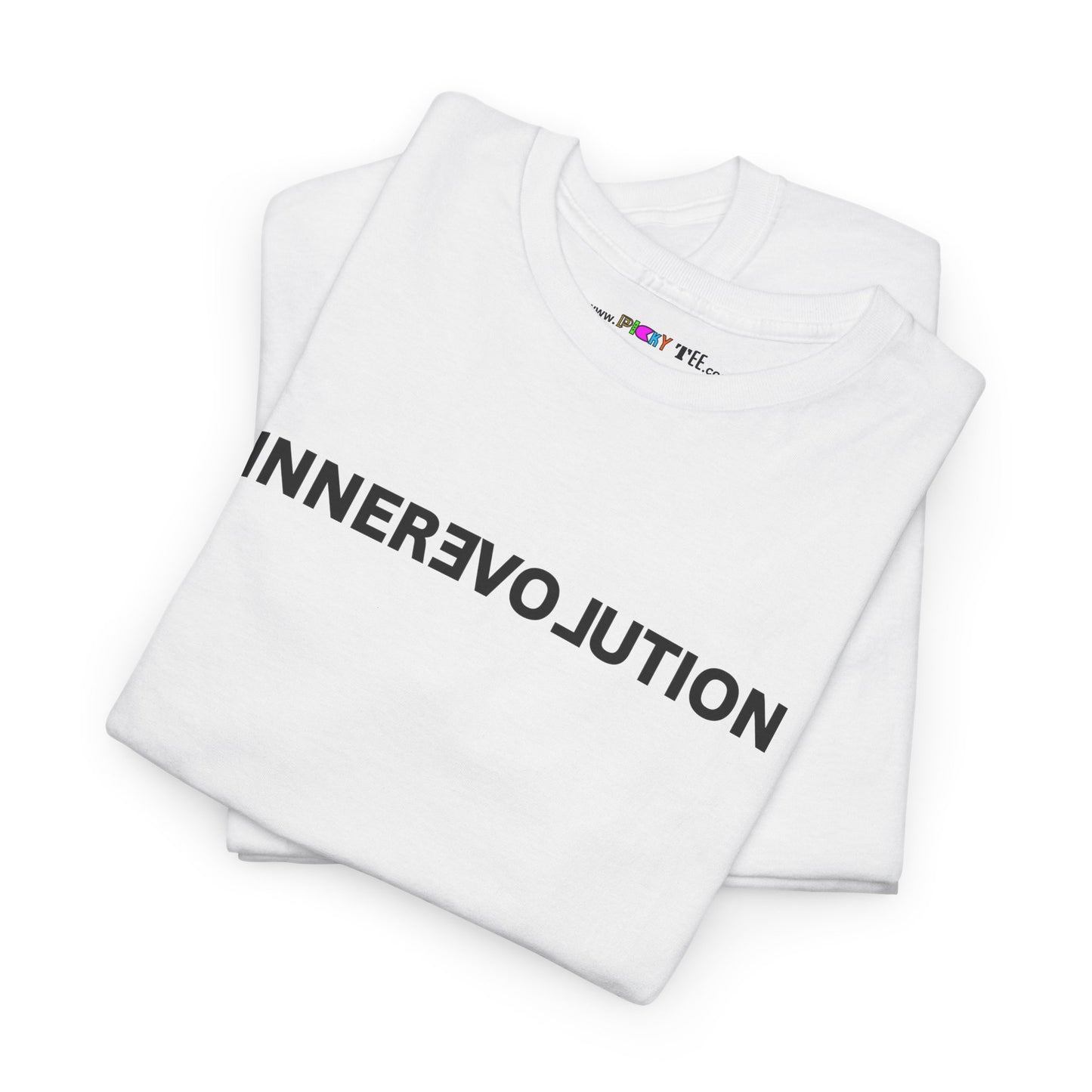 INNERƎVO⅃UTION Unisex Heavy Cotton Tee