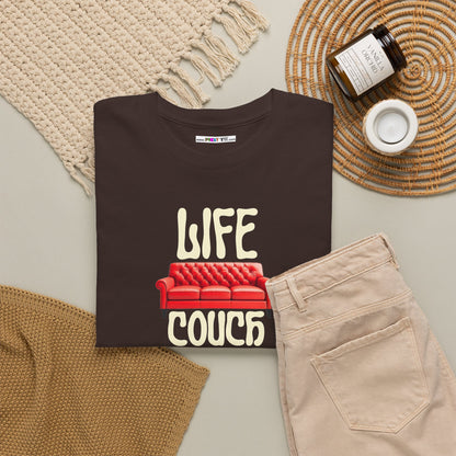 LIFE COUCH Unisex Heavy Cotton Tee