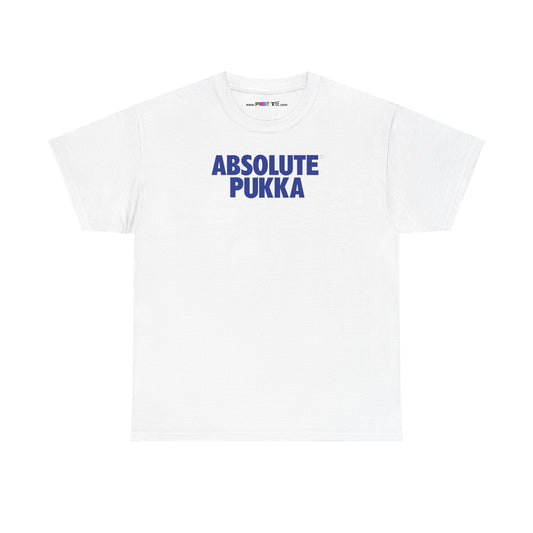 ABSOLUTE PUKKA Unisex Heavy Cotton Tee