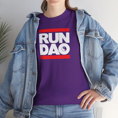 RUN DAO Unisex Heavy Cotton Tee
