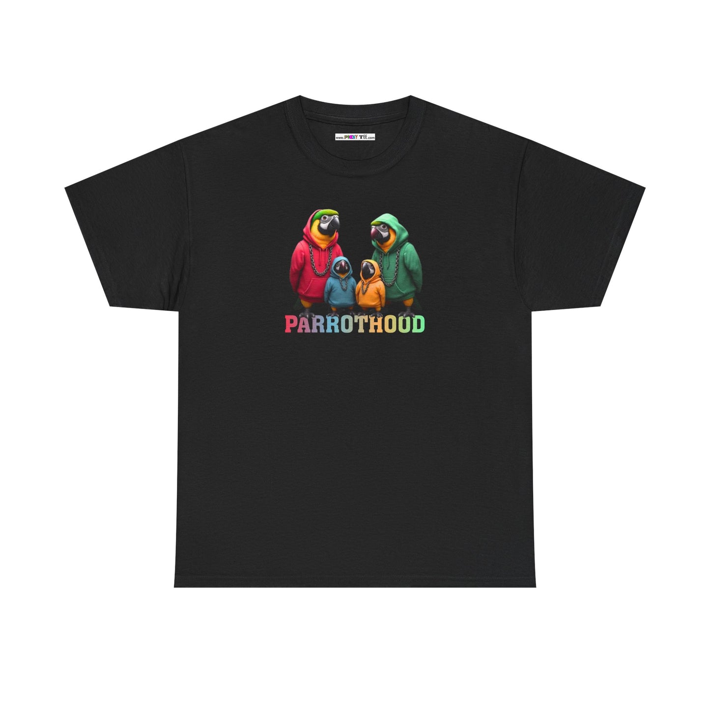 PARROTHOOD Unisex Heavy Cotton Tee