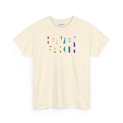 HEAVEN ON EARTH Unisex Heavy Cotton Tee — here now.