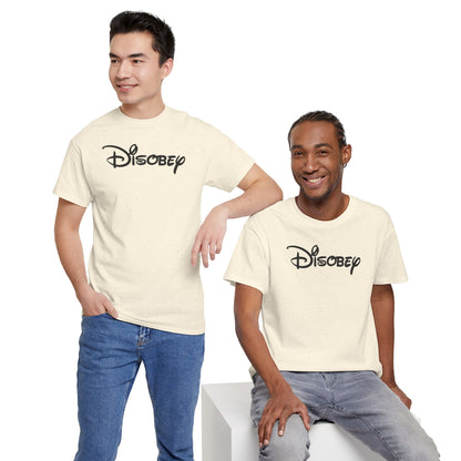 Disobey Unisex Heavy Cotton Tee