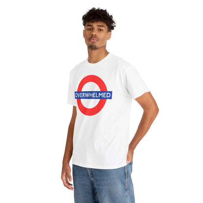 OVERWHELMED Unisex Heavy Cotton Tee