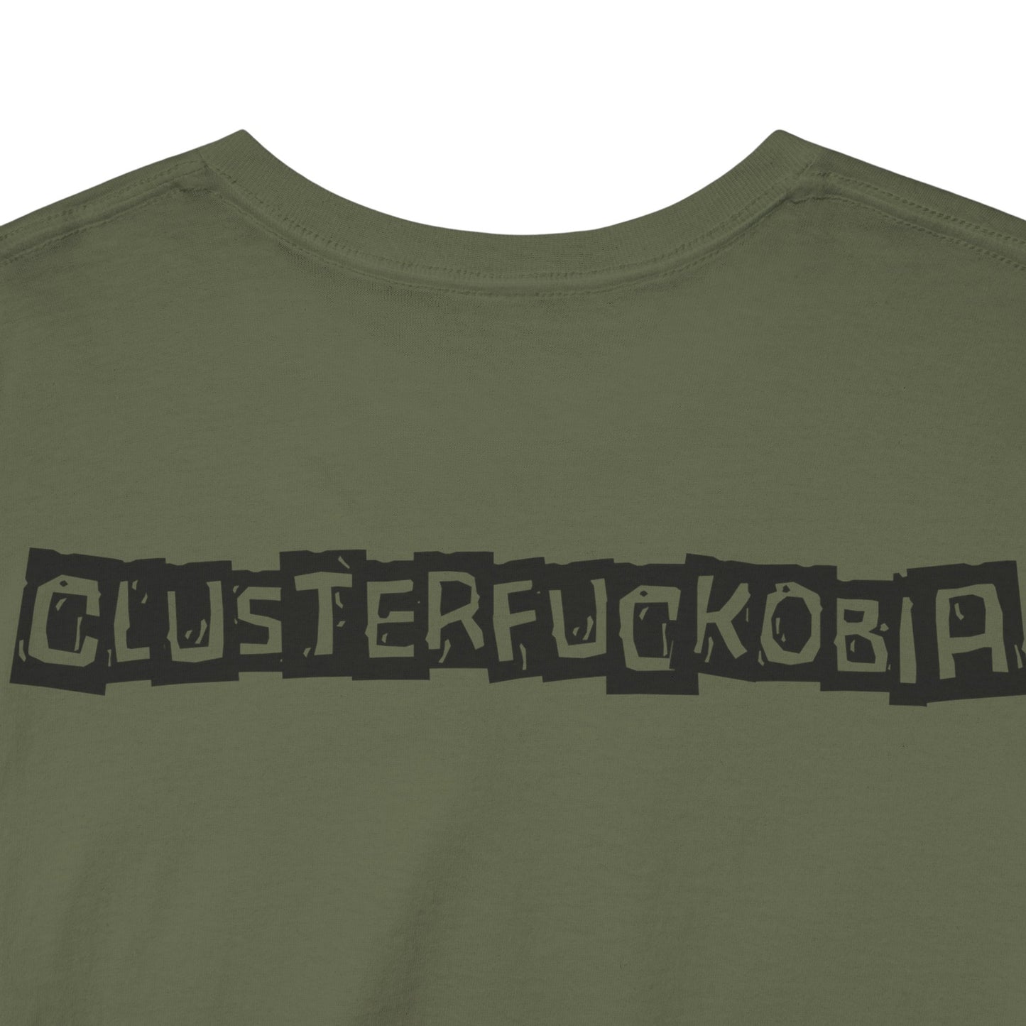 CLUSTERFUCKOBIA Unisex Heavy Cotton Tee