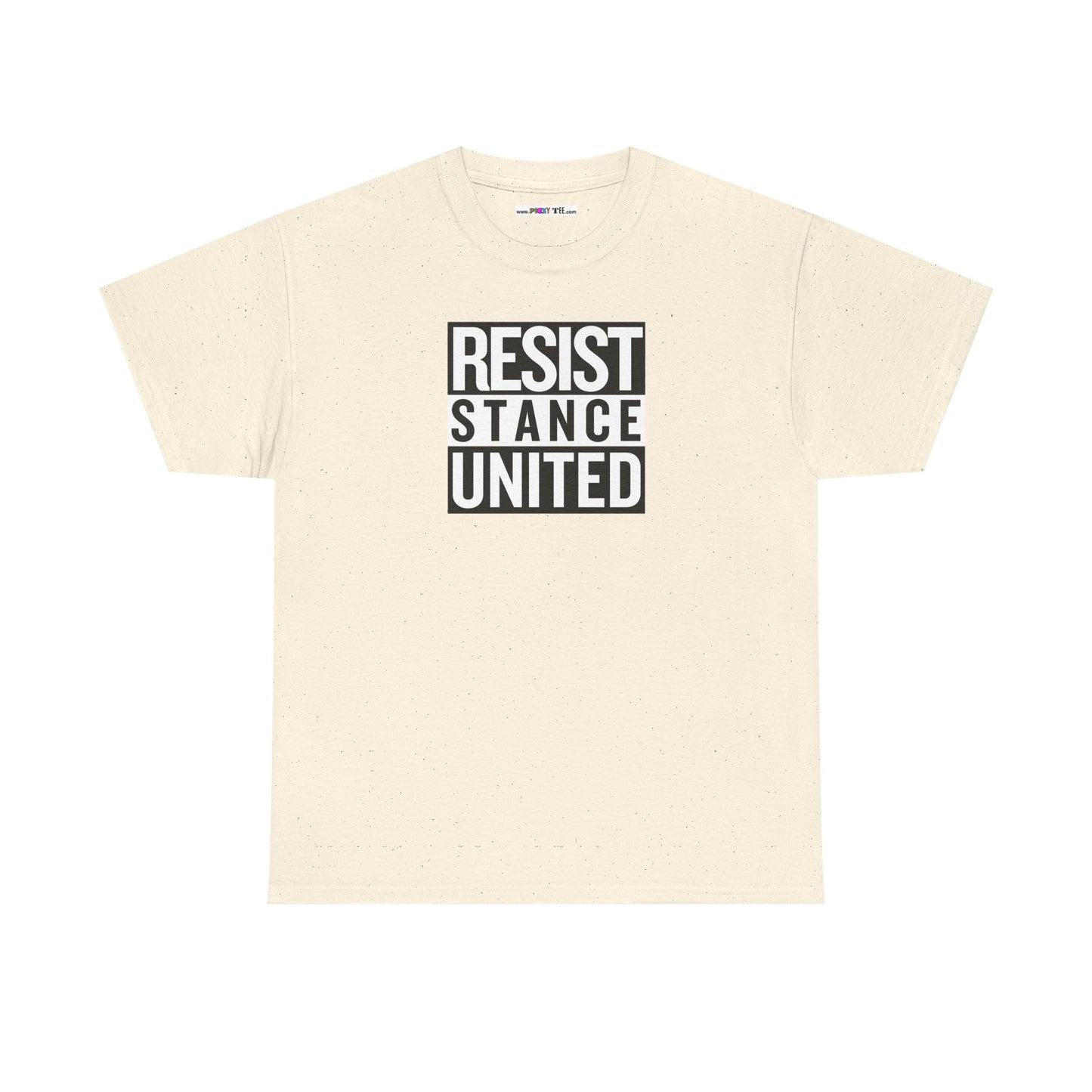 RESIST STANCE UNITED Unisex Heavy Cotton Tee