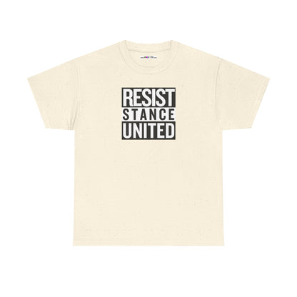RESIST STANCE UNITED Unisex Heavy Cotton Tee