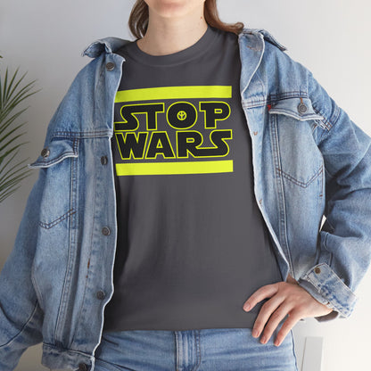 STOP WARS Unisex Heavy Cotton Tee