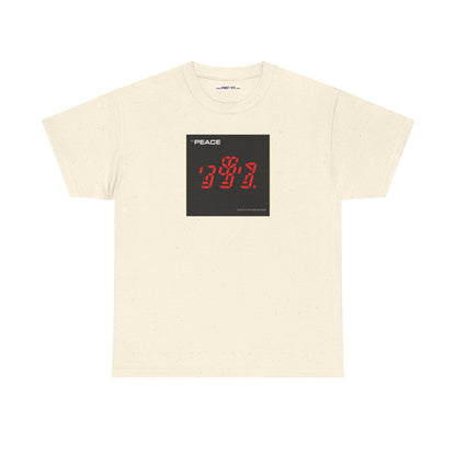 the PEACE ghost in the war-machine Unisex Heavy Cotton Tee