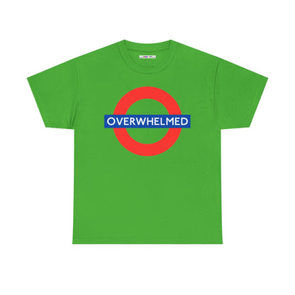 OVERWHELMED Unisex Heavy Cotton Tee