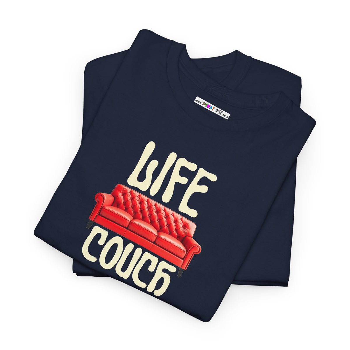 LIFE COUCH Unisex Heavy Cotton Tee
