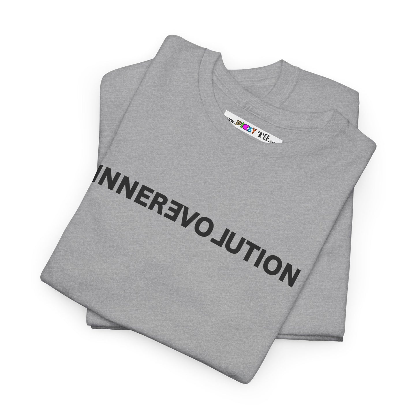 INNERƎVO⅃UTION Unisex Heavy Cotton Tee