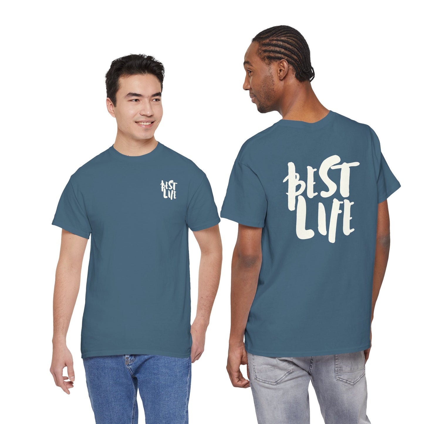 BEST LIFE Unisex Heavy Cotton Tee