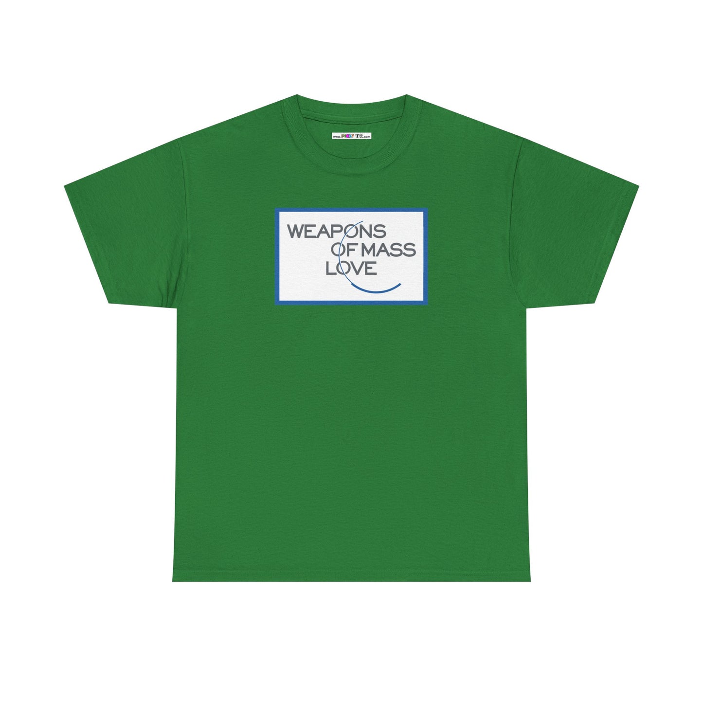 WEAPONS OF MASS LOVE Unisex Heavy Cotton Tee