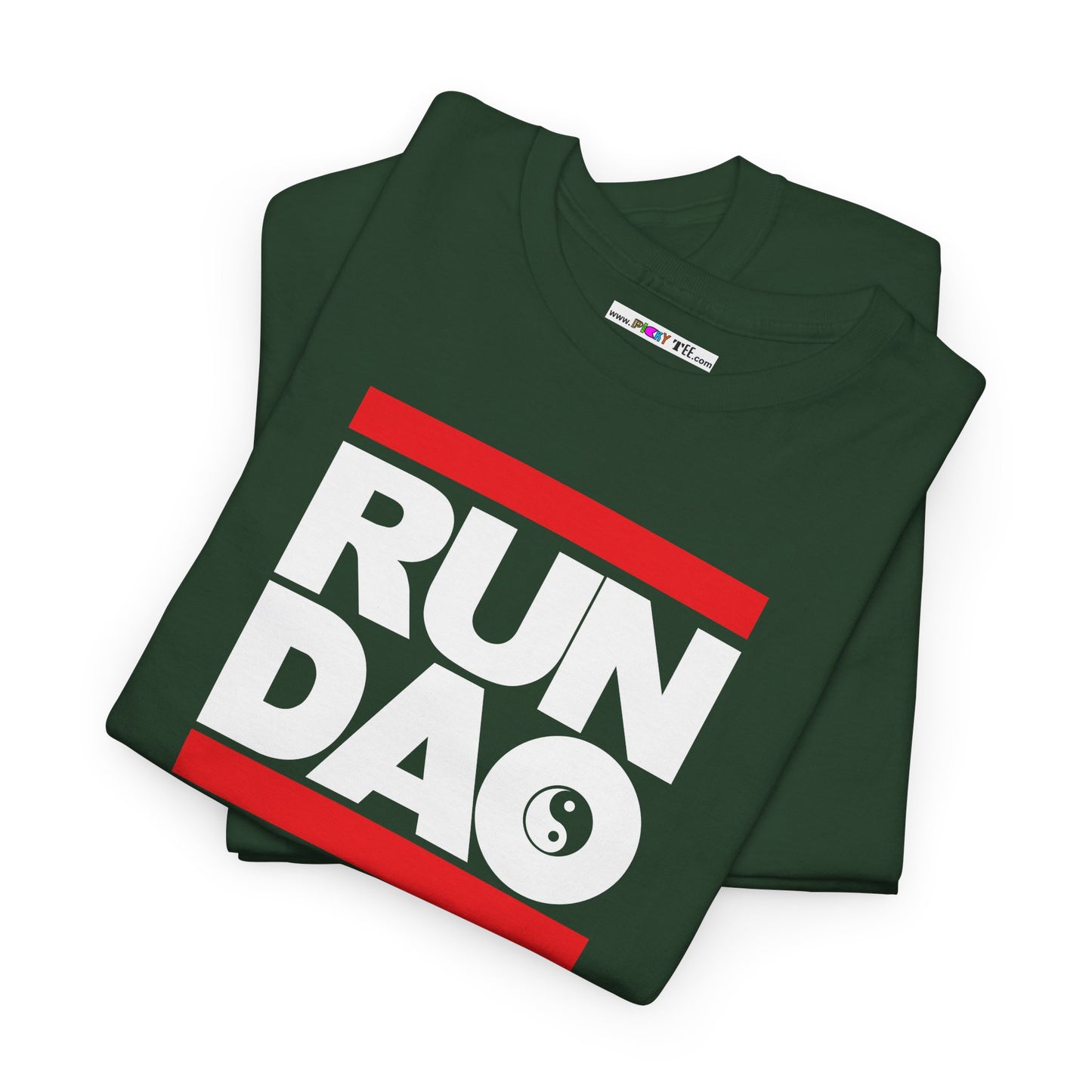 RUN DAO Unisex Heavy Cotton Tee