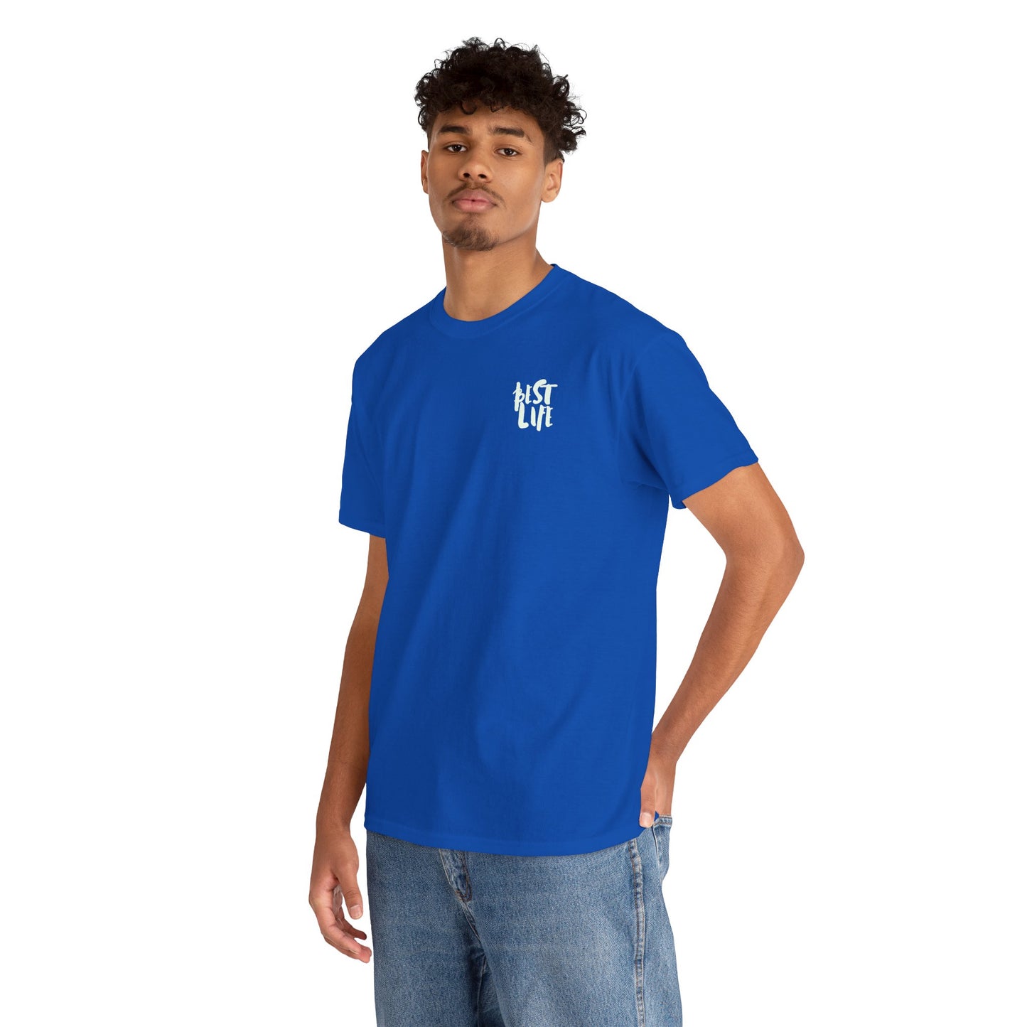BEST LIFE Unisex Heavy Cotton Tee