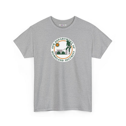 HOMELAND SECURITY (OUR DEPARTMENT OF) Unisex Heavy Cotton Tee