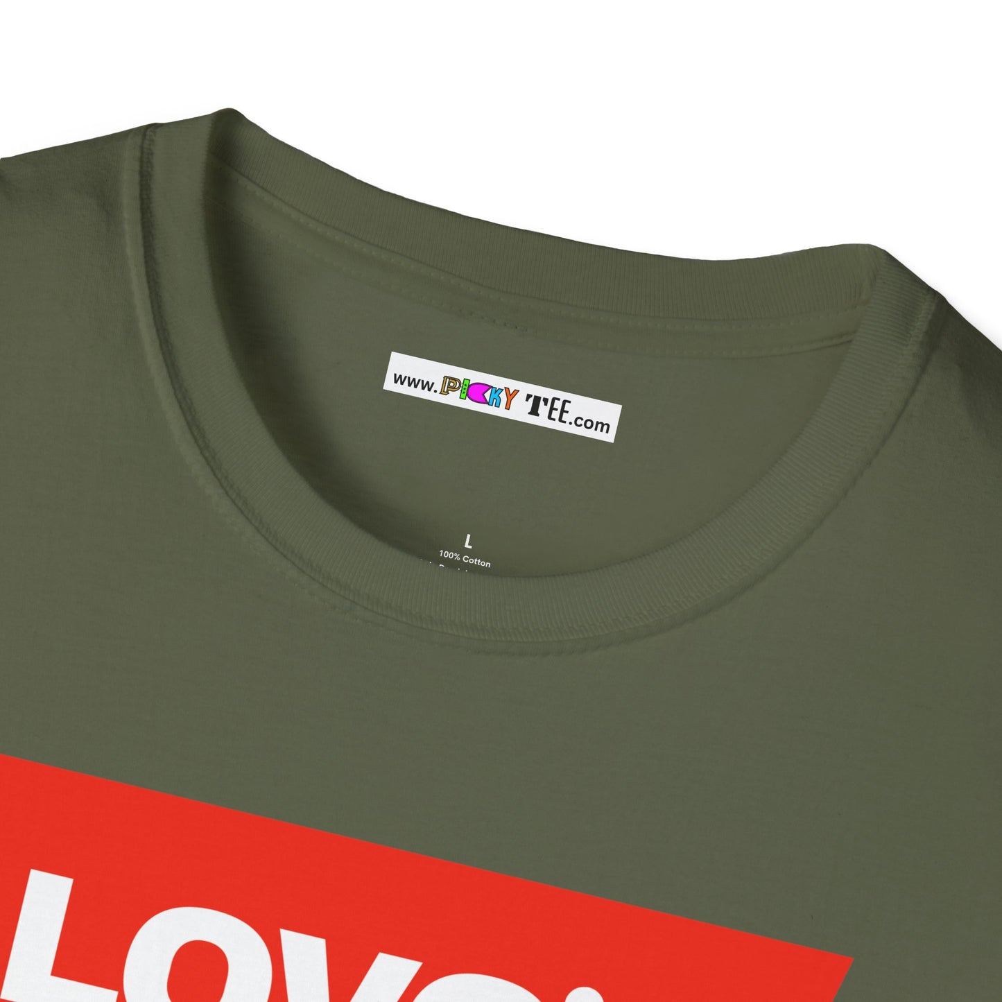 LOVE'S Unisex Softstyle 100% Cotton T-Shirt