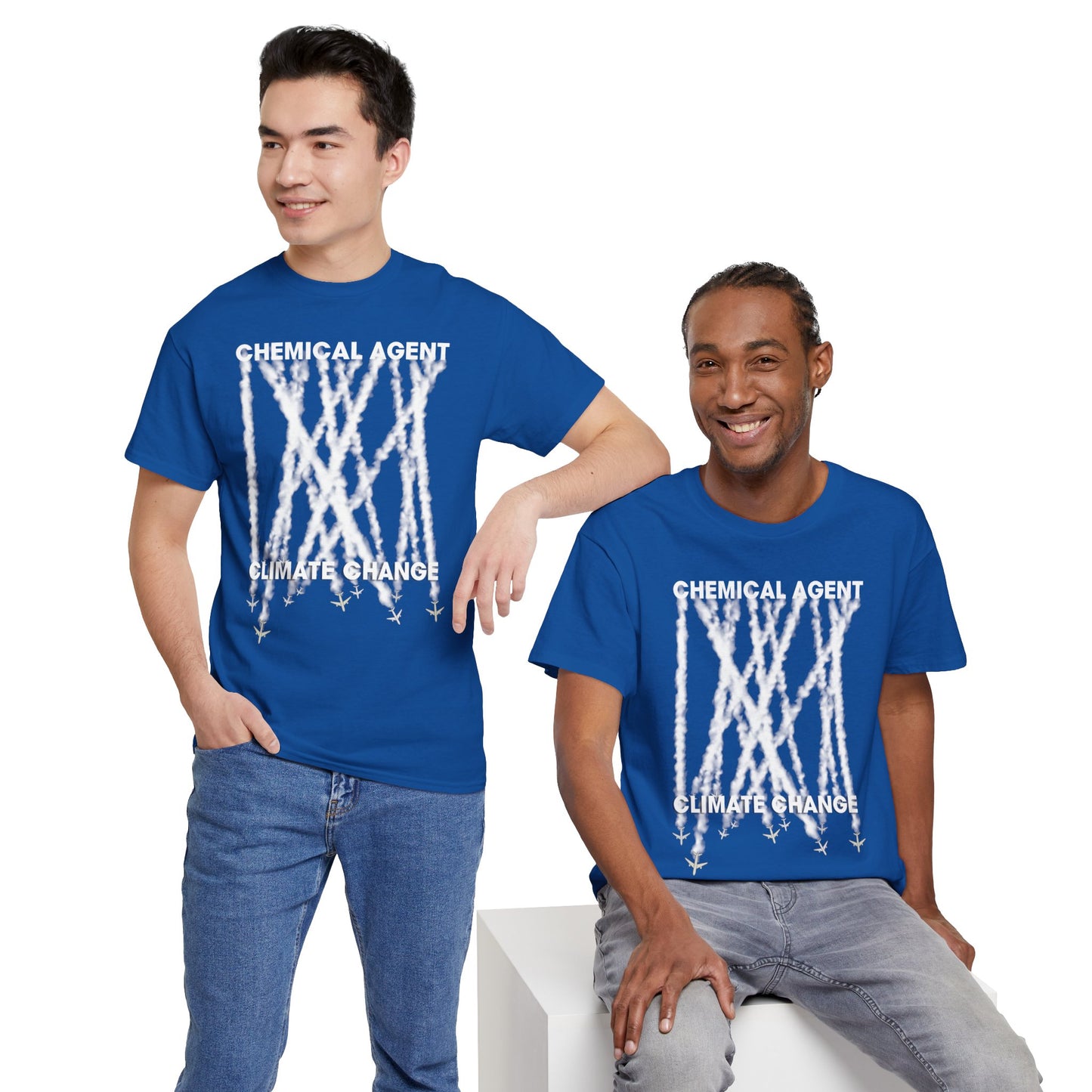 CHEMICAL AGENT/CLIMATE CHANGE Unisex Heavy Cotton Tee