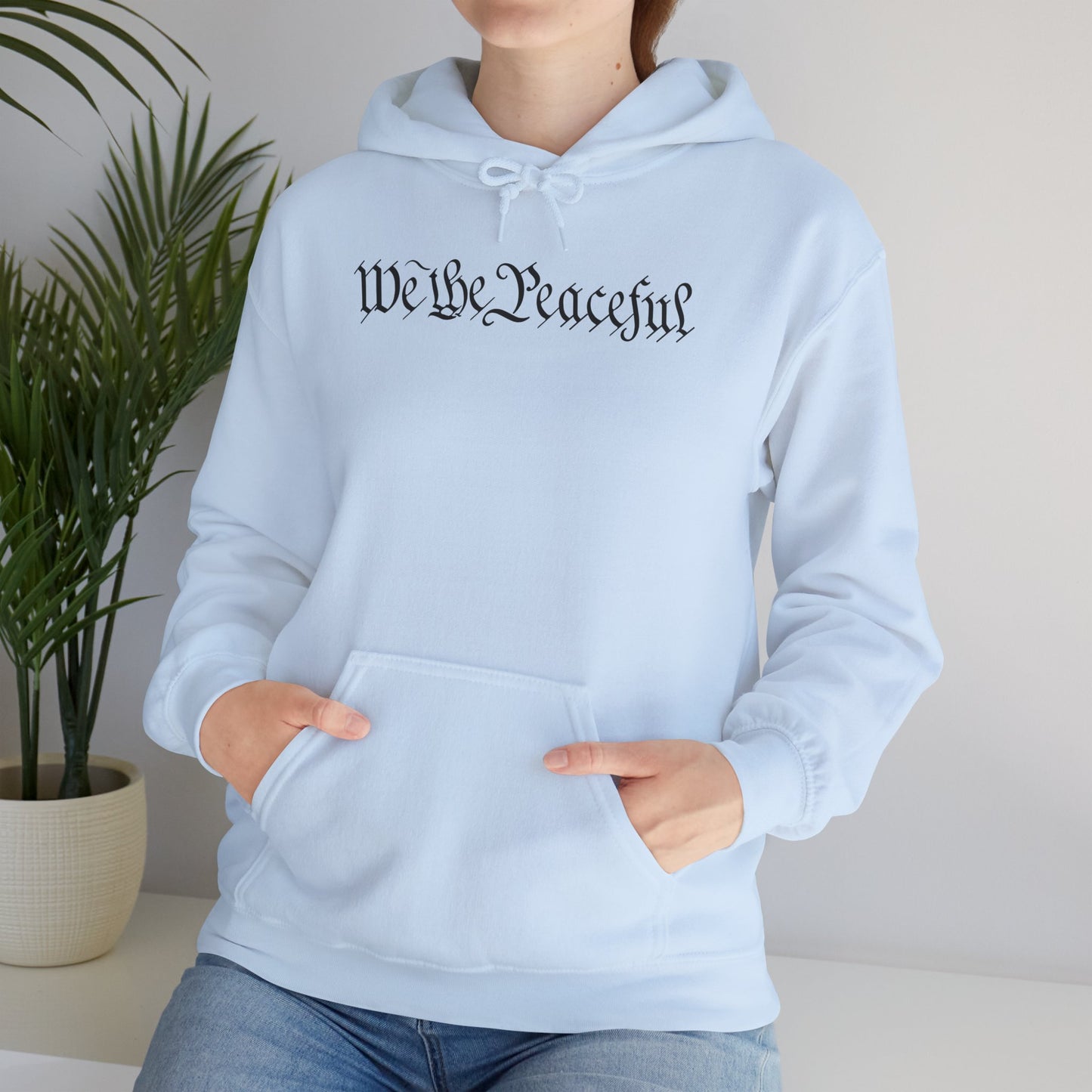 WE THE PEACEFUL Unisex Heavy Blend™ Hooded Sweatshirt