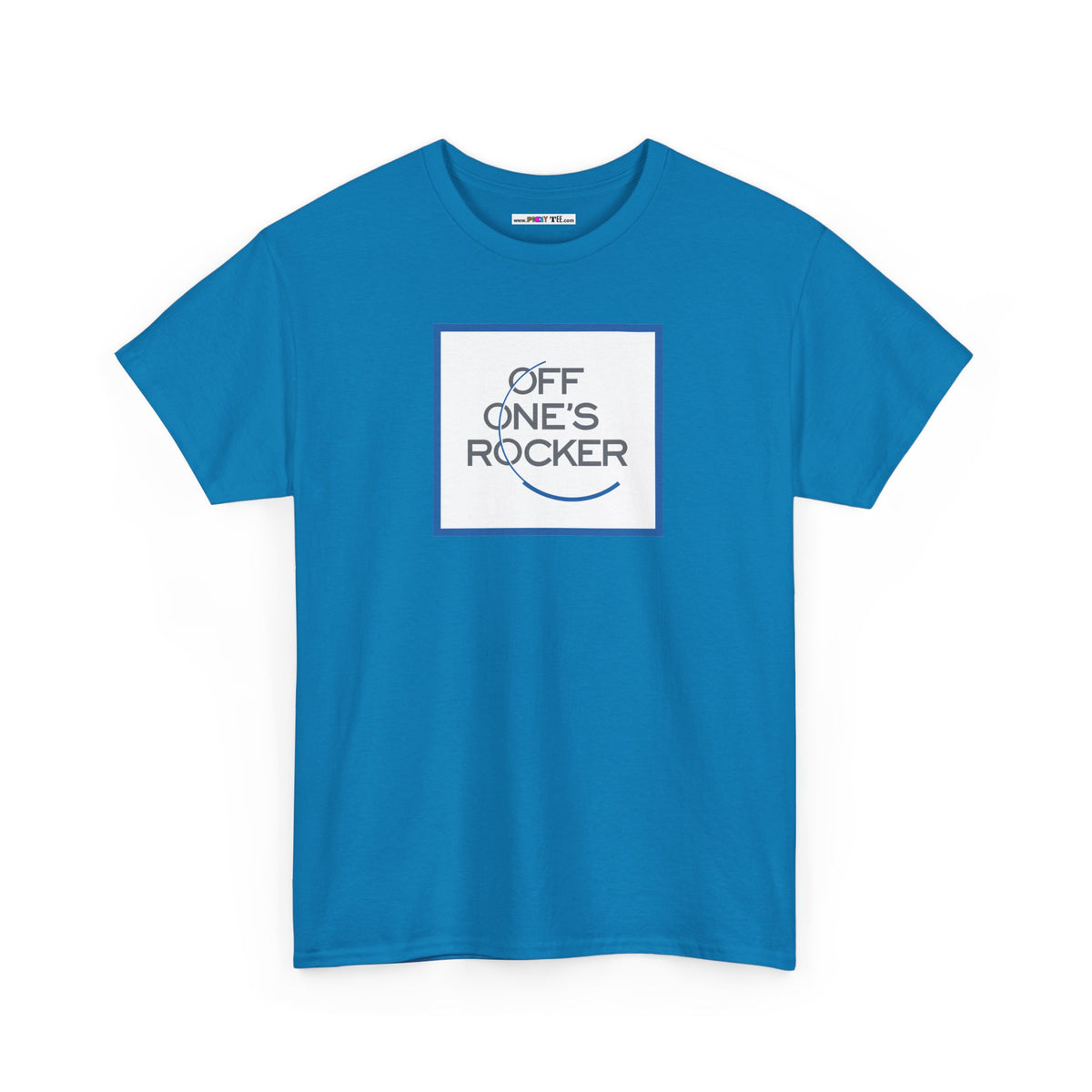 OFF ONE'S ROCKER Unisex Heavy Cotton Tee