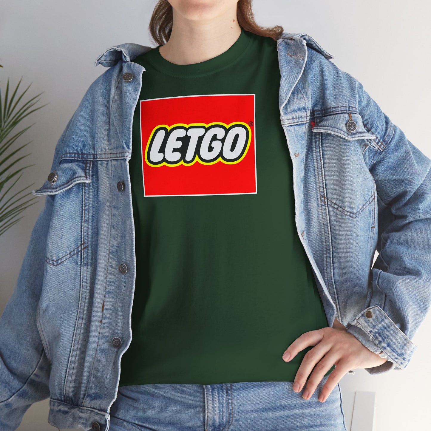 LETGO Unisex Heavy Cotton Tee