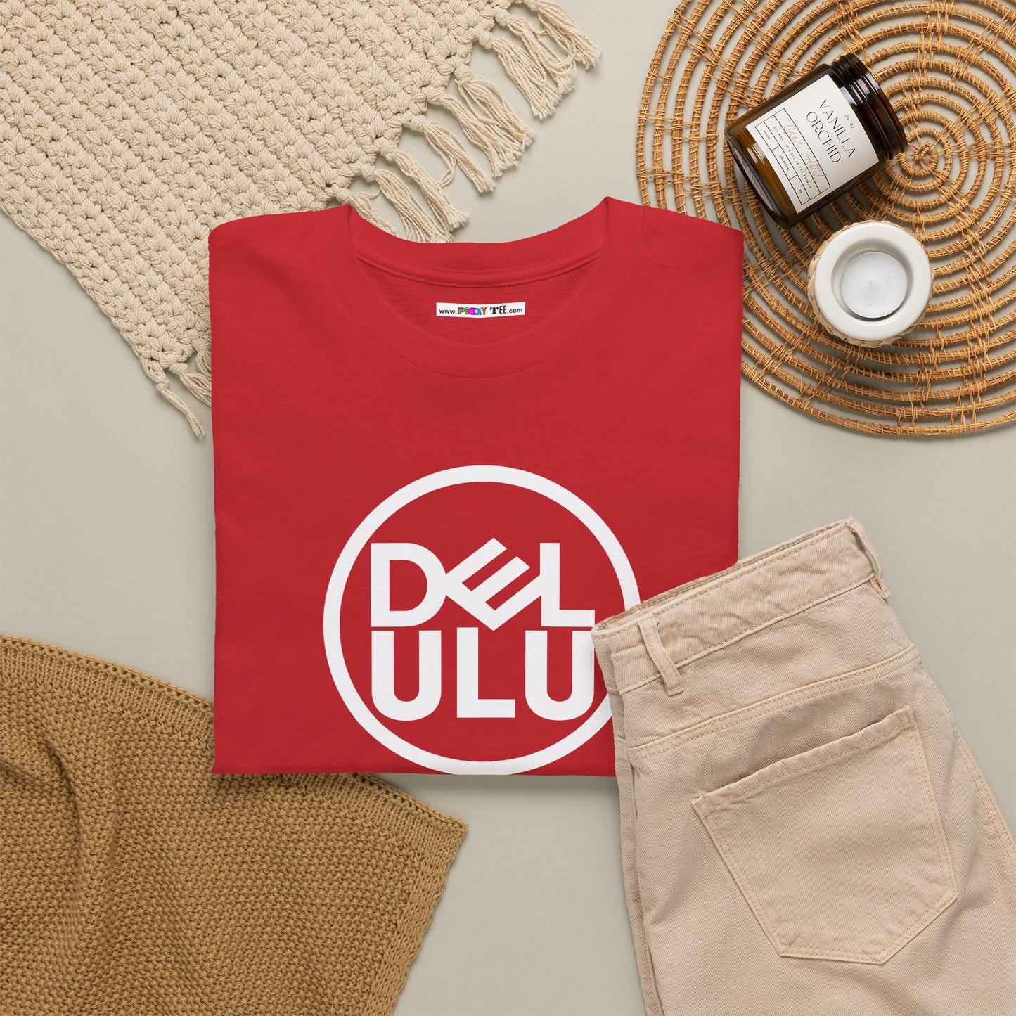 DELULU Unisex Heavy Cotton Tee