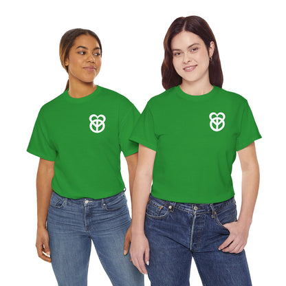 KEEP PEACE AND LOVE ON Unisex Heavy Cotton Tee