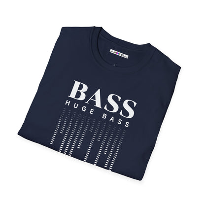 BASS HUGE BASS Unisex Softstyle 100% Cotton T-Shirt
