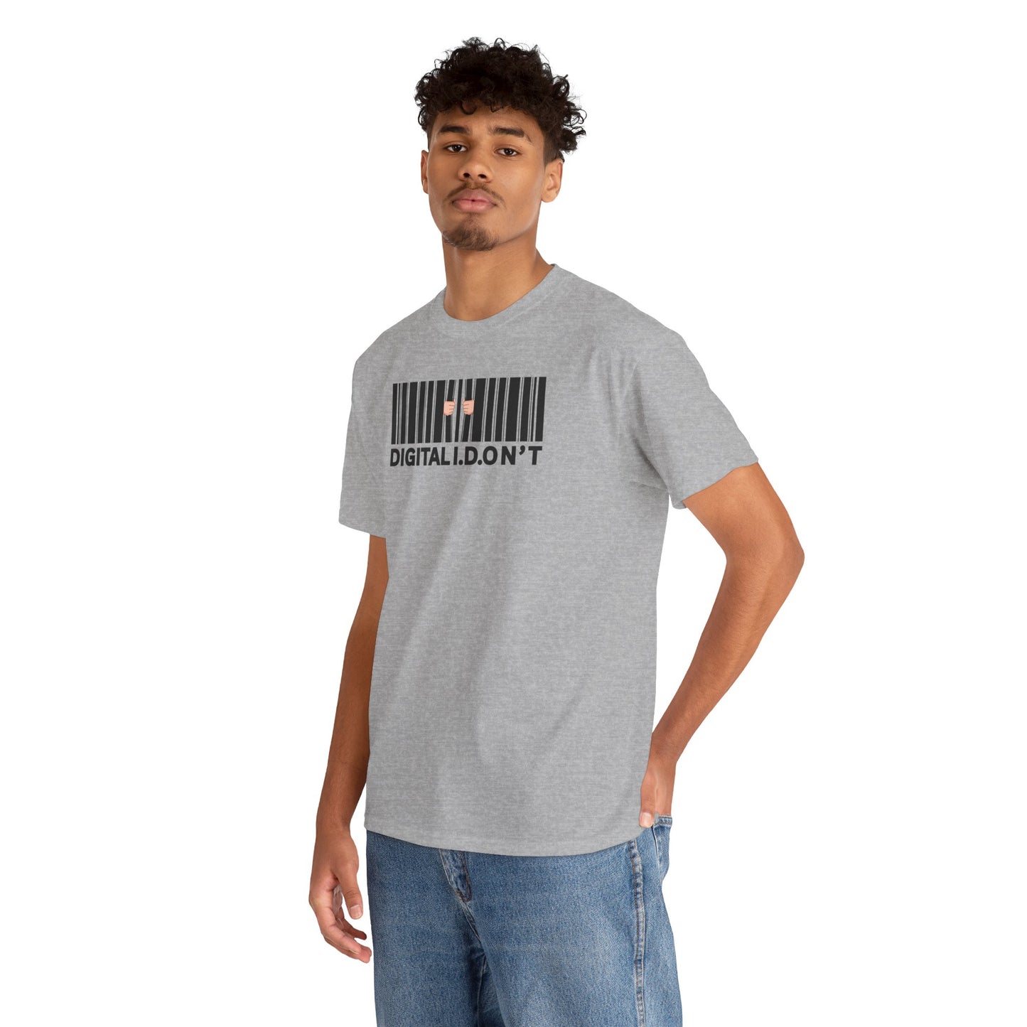 DIGITAL I.D.ON'T Unisex Heavy Cotton Tee