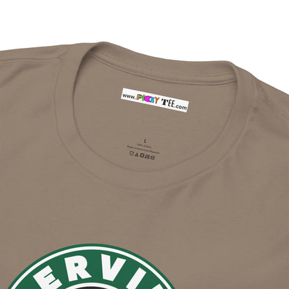 SERVINGCUNT Unisex Heavy Cotton Tee