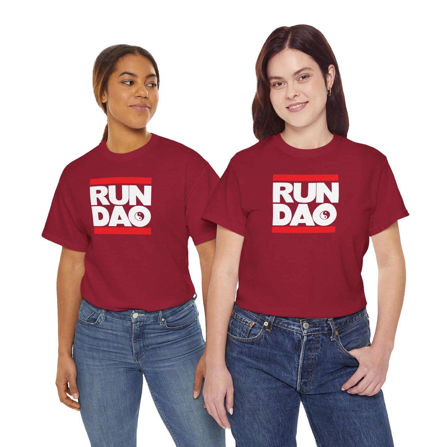 RUN DAO Unisex Heavy Cotton Tee