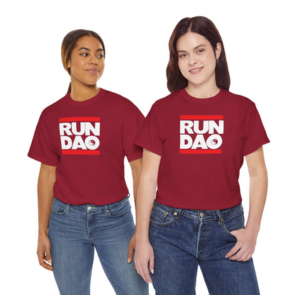 RUN DAO Unisex Heavy Cotton Tee
