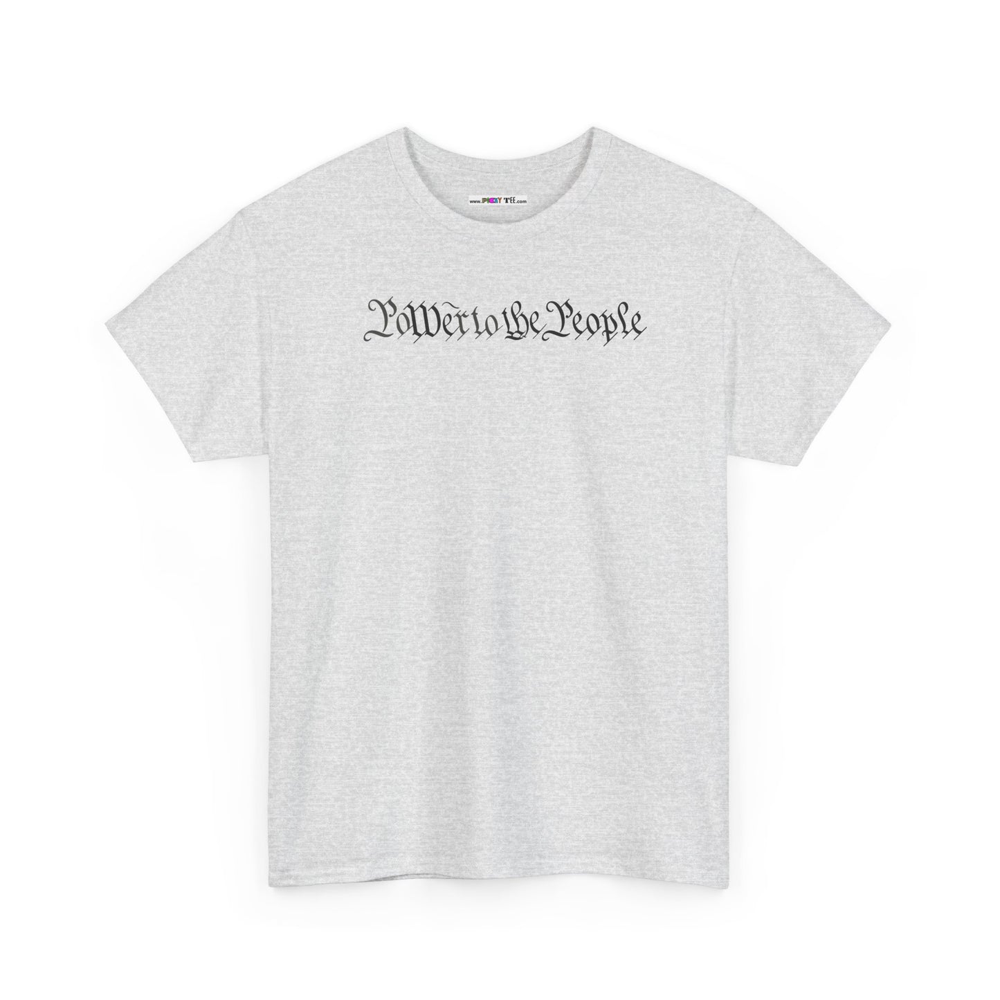 poWEr to THE PEOPLE Unisex Heavy Cotton Tee