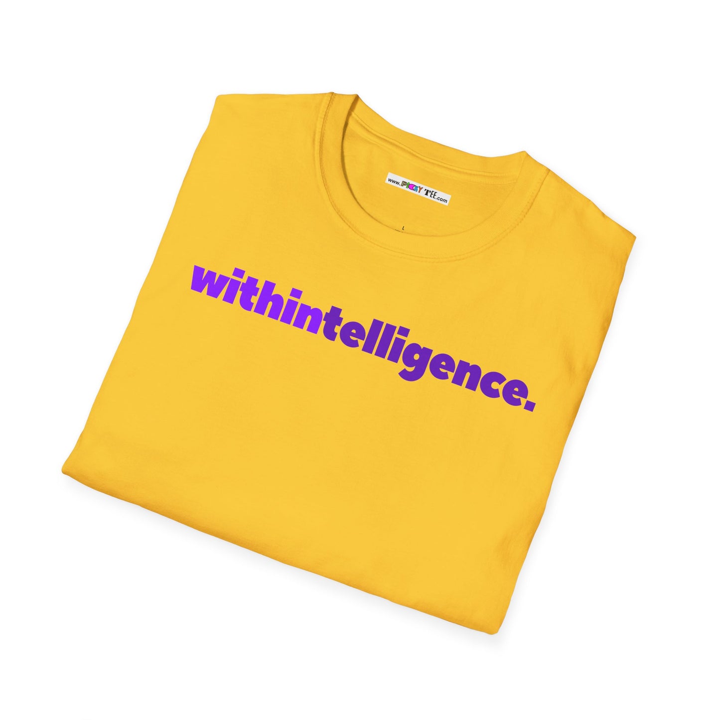 WITHINtelligence. Unisex Softstyle 100% Cotton T-Shirt