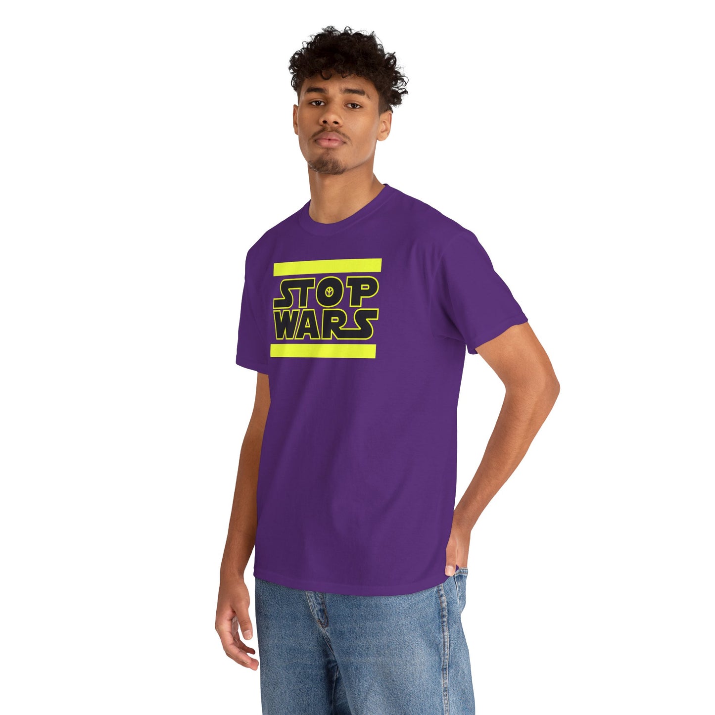 STOP WARS Unisex Heavy Cotton Tee