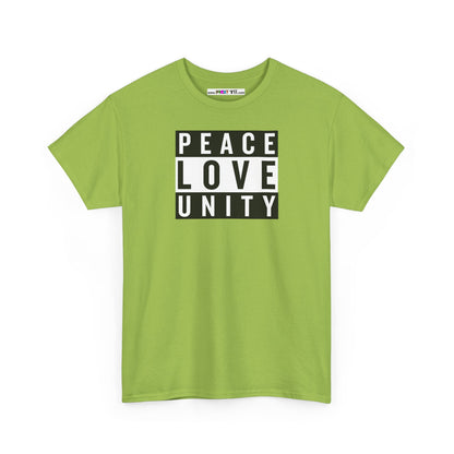 PEACELOVEUNITY Unisex Heavy Cotton Tee