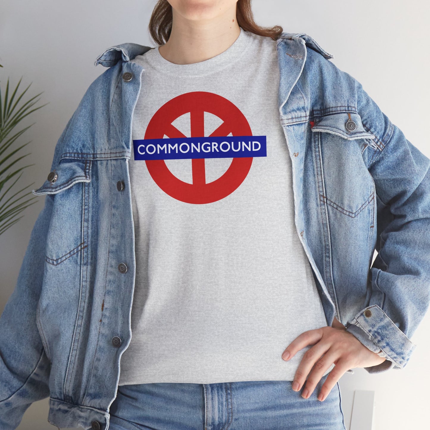 COMMONGROUND Unisex Heavy Cotton Tee